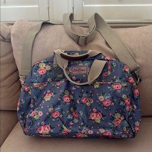 Cath Kidston Blue and Pink Floral Baby Bag